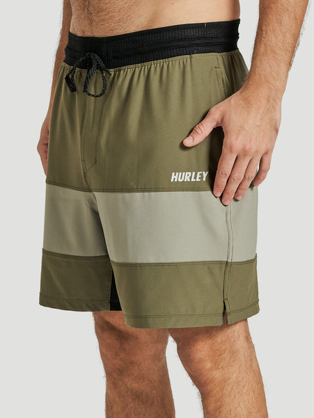 Shorts Hurley Explore Phantom Trek II Apex 17,5" Verde