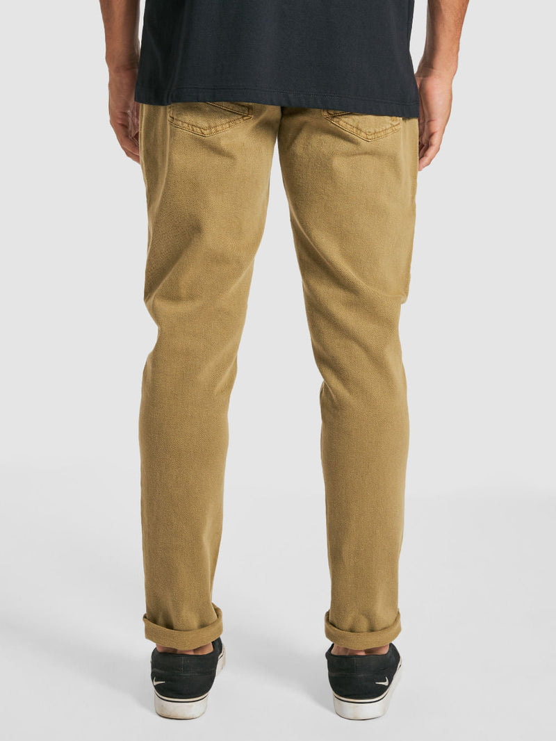 Calça Sarja Hurley Stoned Storm Verde
