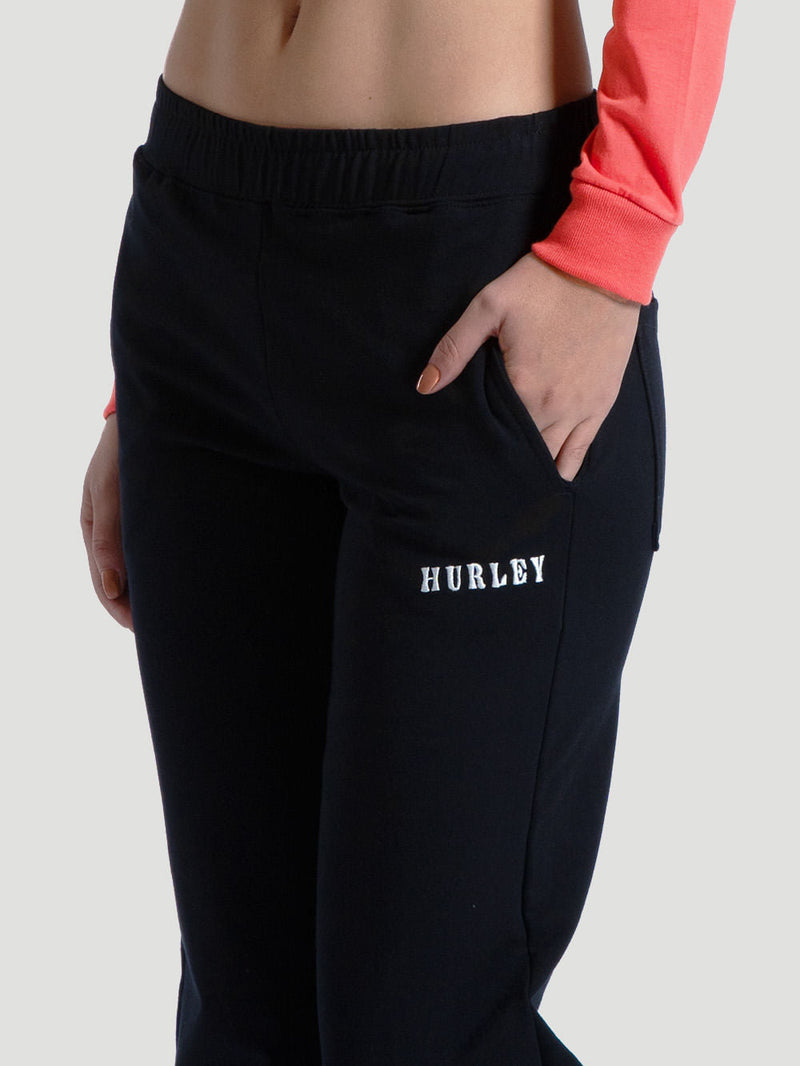 Calça Moletom Hurley Sunny Preta