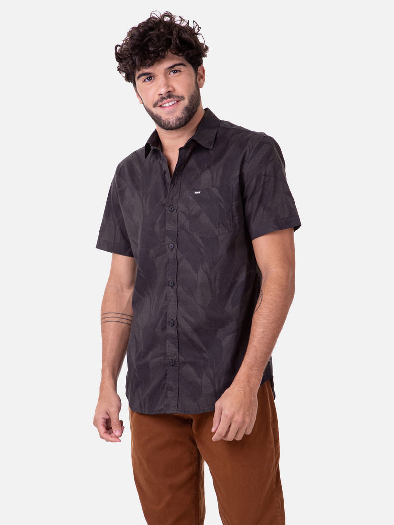 Camisa Hurley Shadow Preta