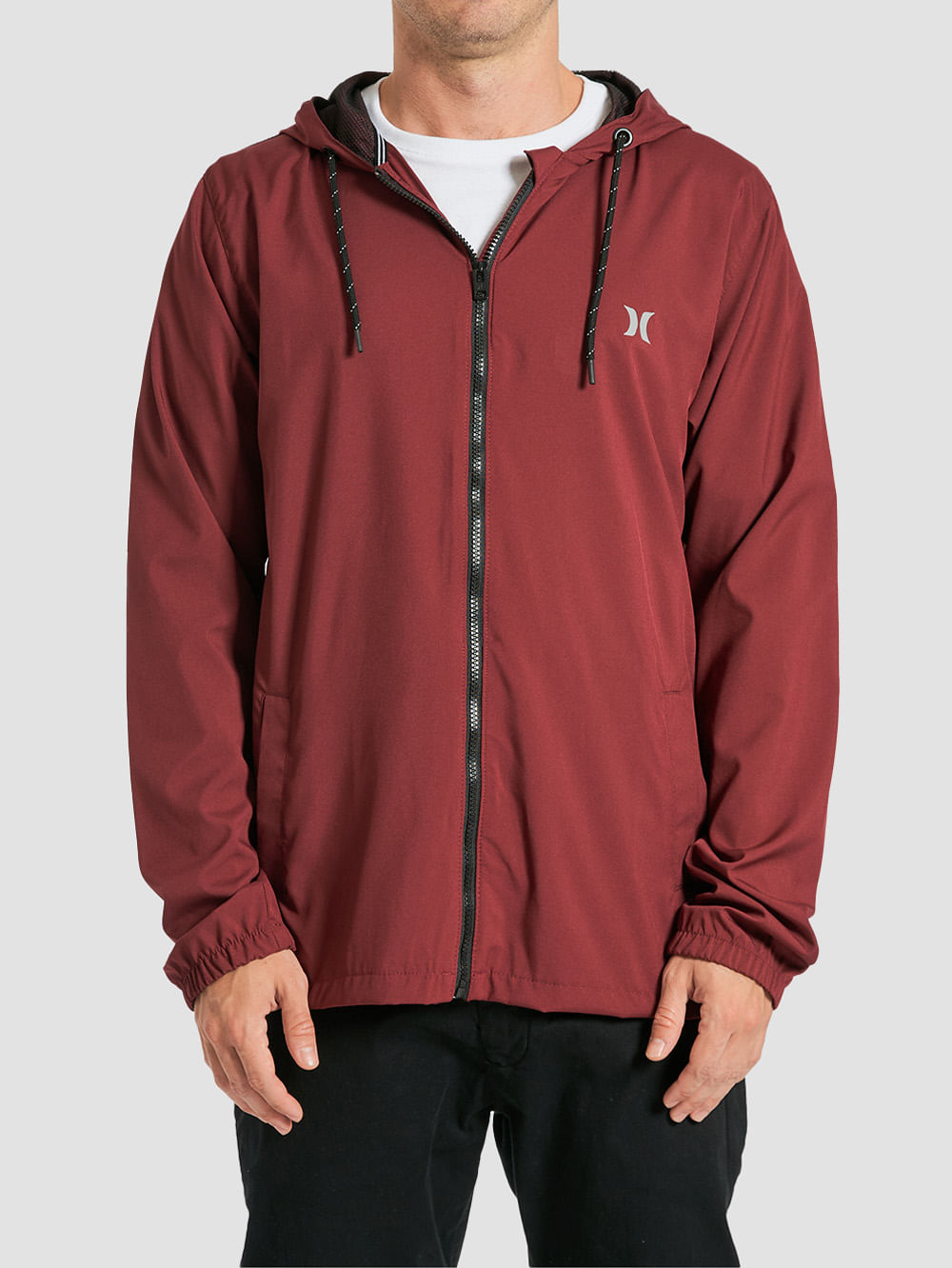 Jaqueta Windbreaker Hurley Cold Vinho