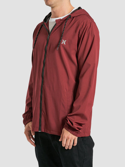 Jaqueta Windbreaker Hurley Cold Vinho