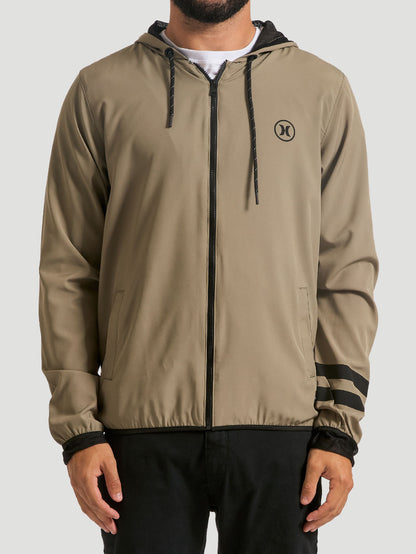 Windbreaker Hurley Block Party Caqui