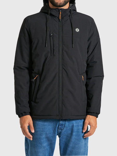 Jaqueta Hurley Strong Preta