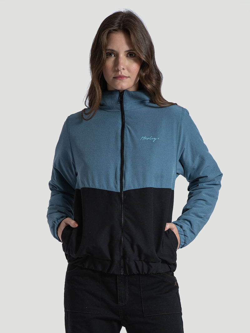 Jaqueta Hurley Line Azul