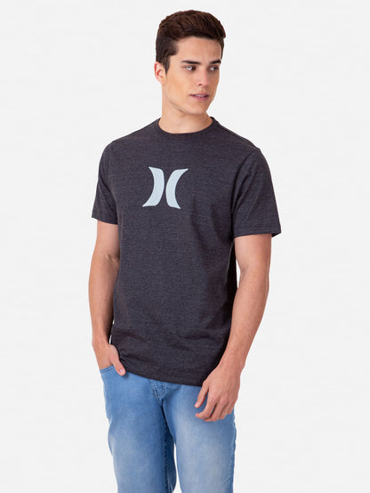 Camiseta Hurley Icon Mescla Preto