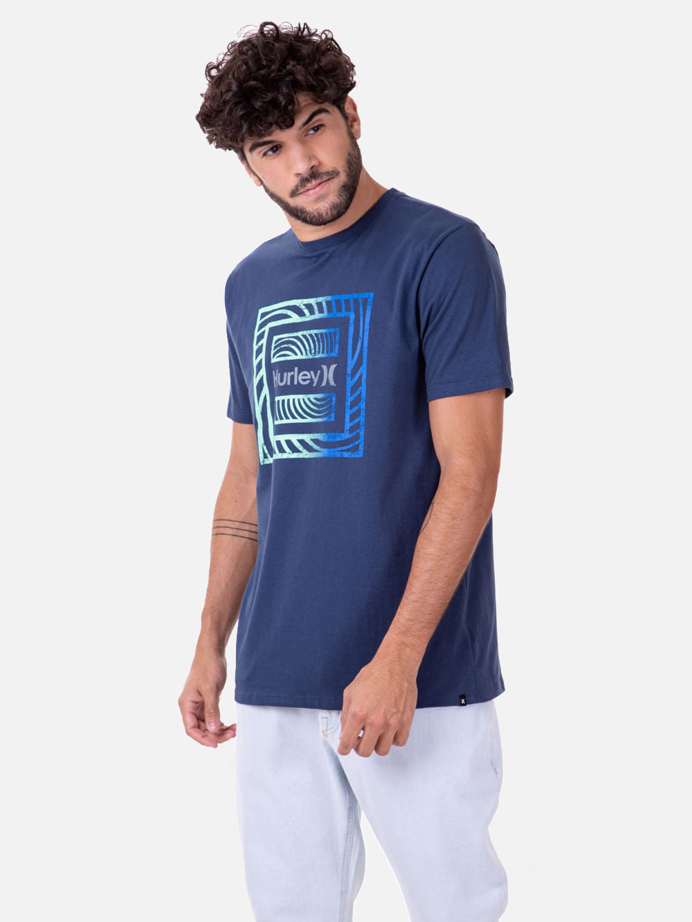 Camiseta Hurley Twister Marinho