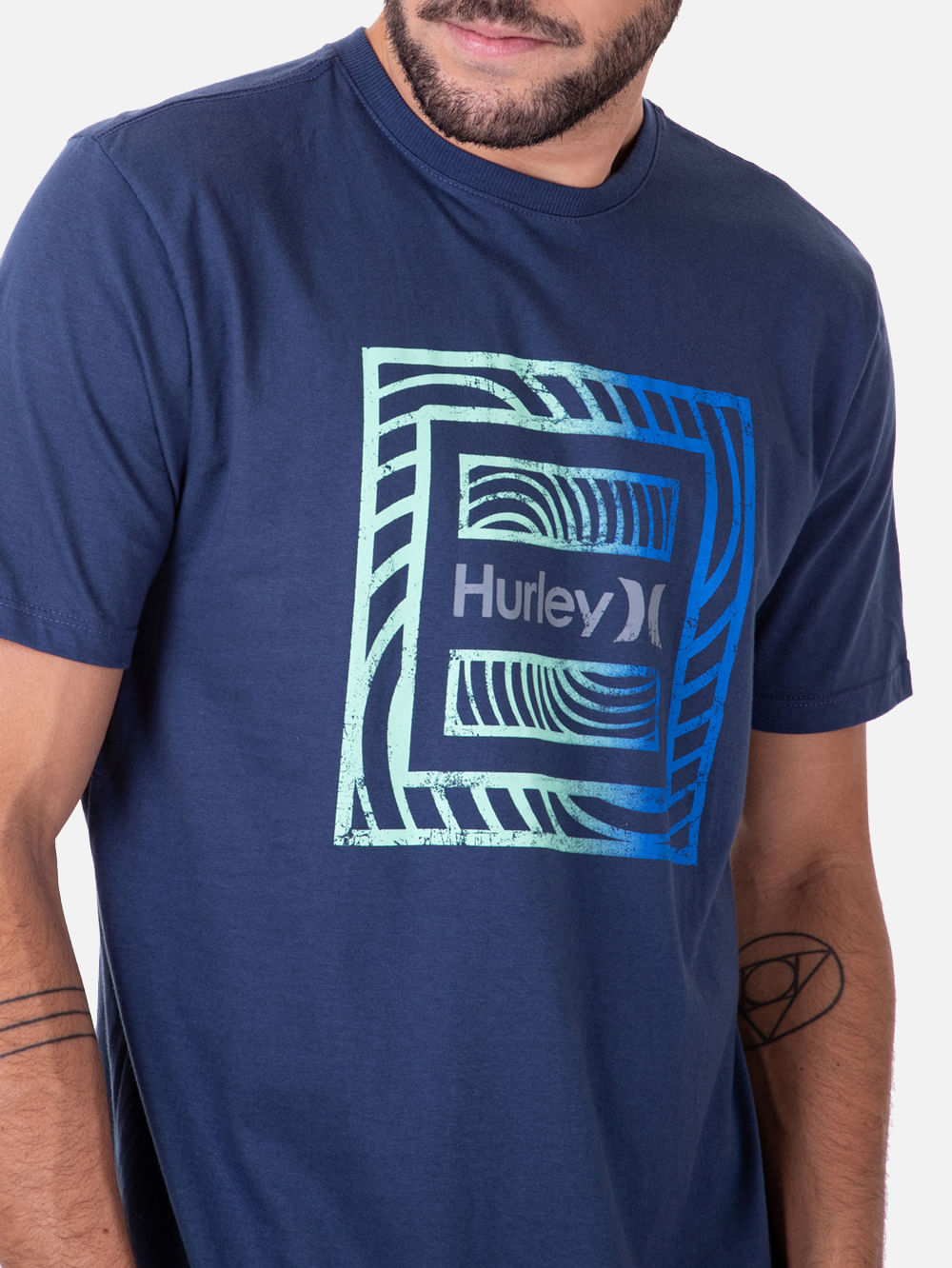 Camiseta Hurley Twister Marinho