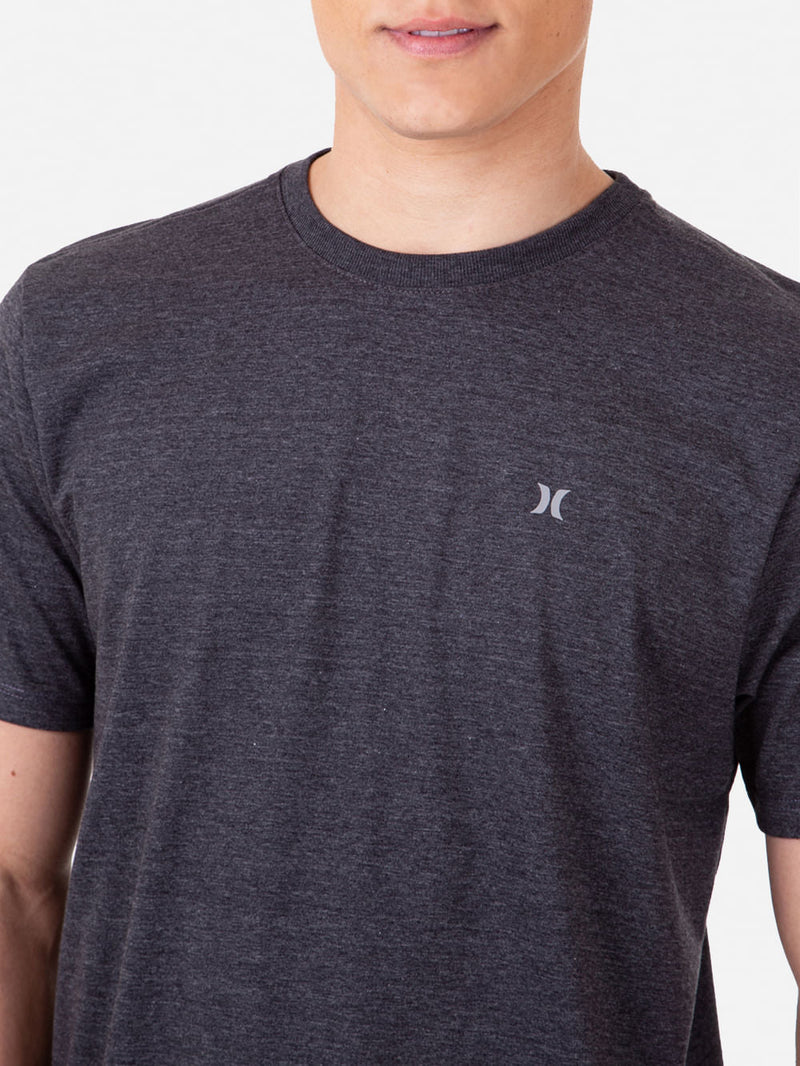 Camiseta Hurley Mini Icon Mescla Preta