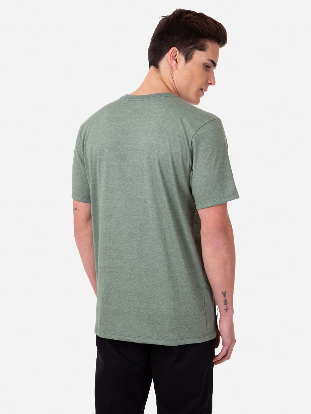 Camiseta Hurley Mini Icon Mescla Verde