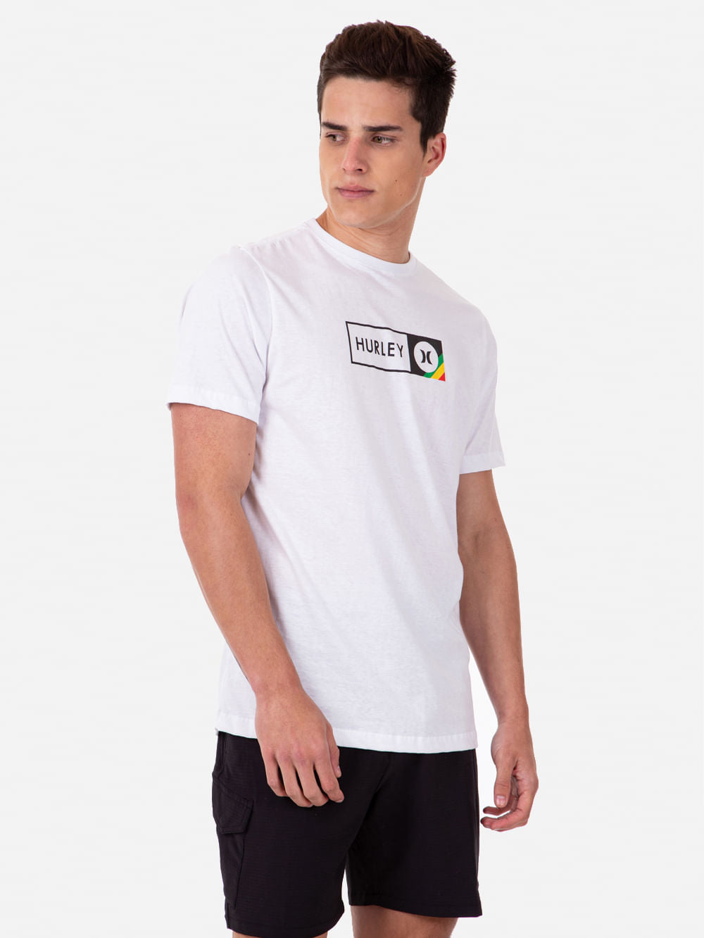 Camiseta Hurley Inbox Branca