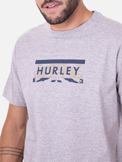 Camiseta Hurley Voice Mescla Cinza