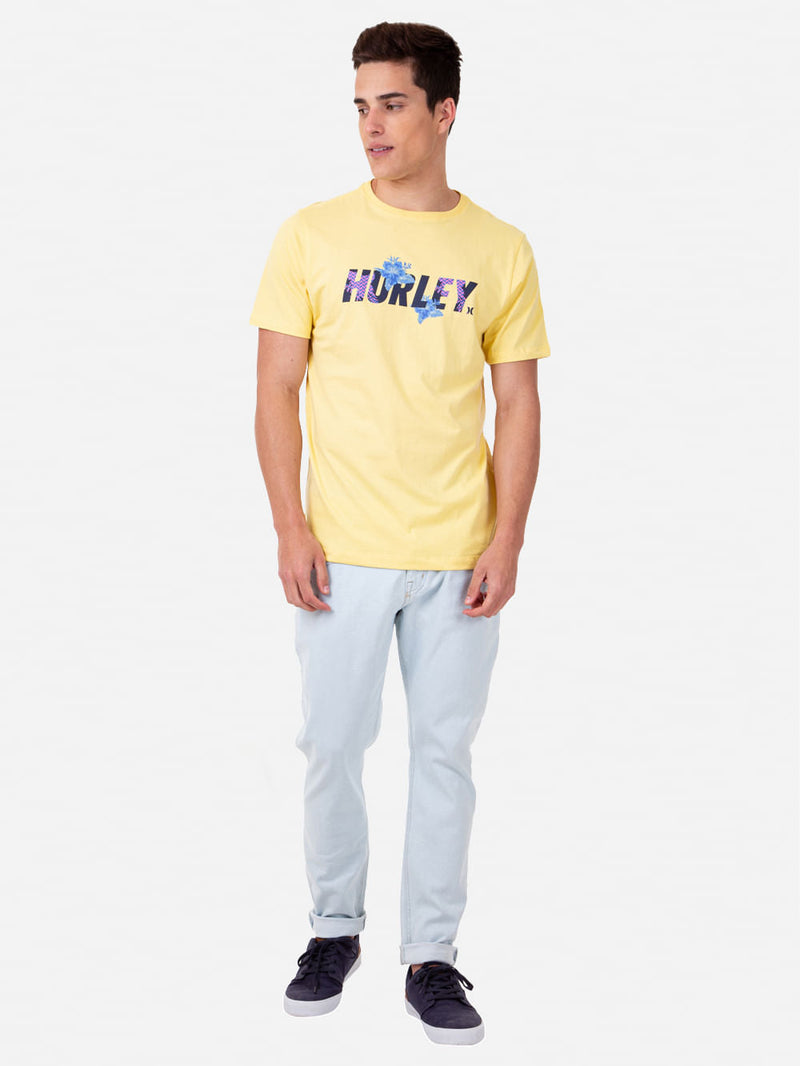 Camiseta Hurley Fastlane 2 Amarela