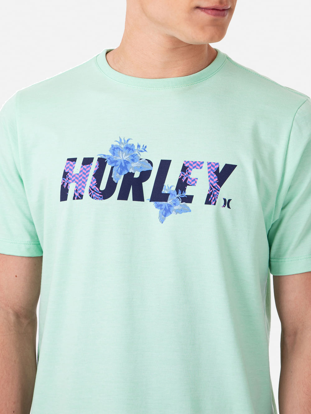 Camiseta Hurley Fastlane 2 Menta