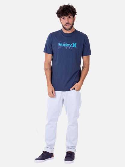 Camiseta Hurley Waves Marinho