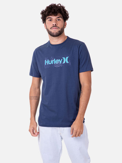 Camiseta Hurley Waves Marinho