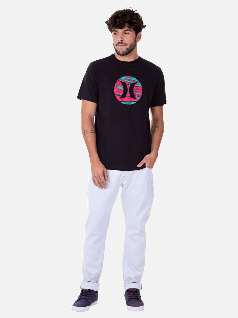 Camiseta Hurley Layers Preta