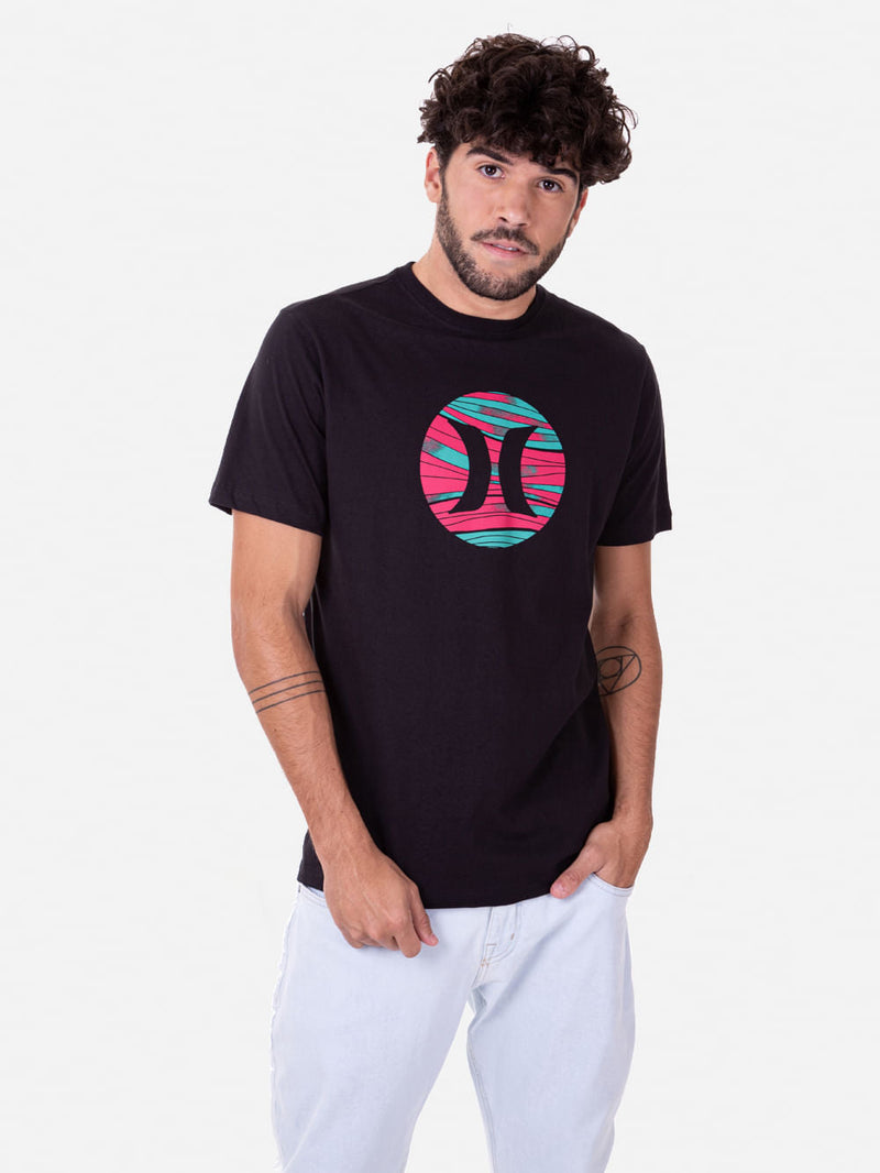 Camiseta Hurley Layers Preta