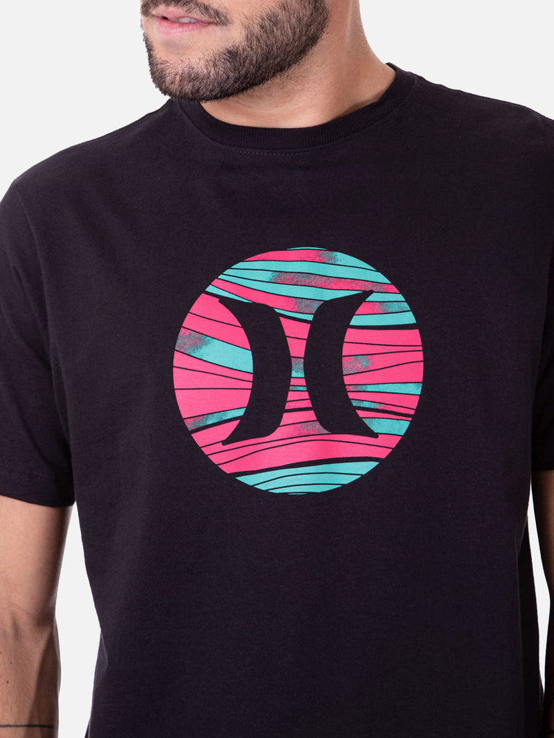 Camiseta Hurley Layers Preta