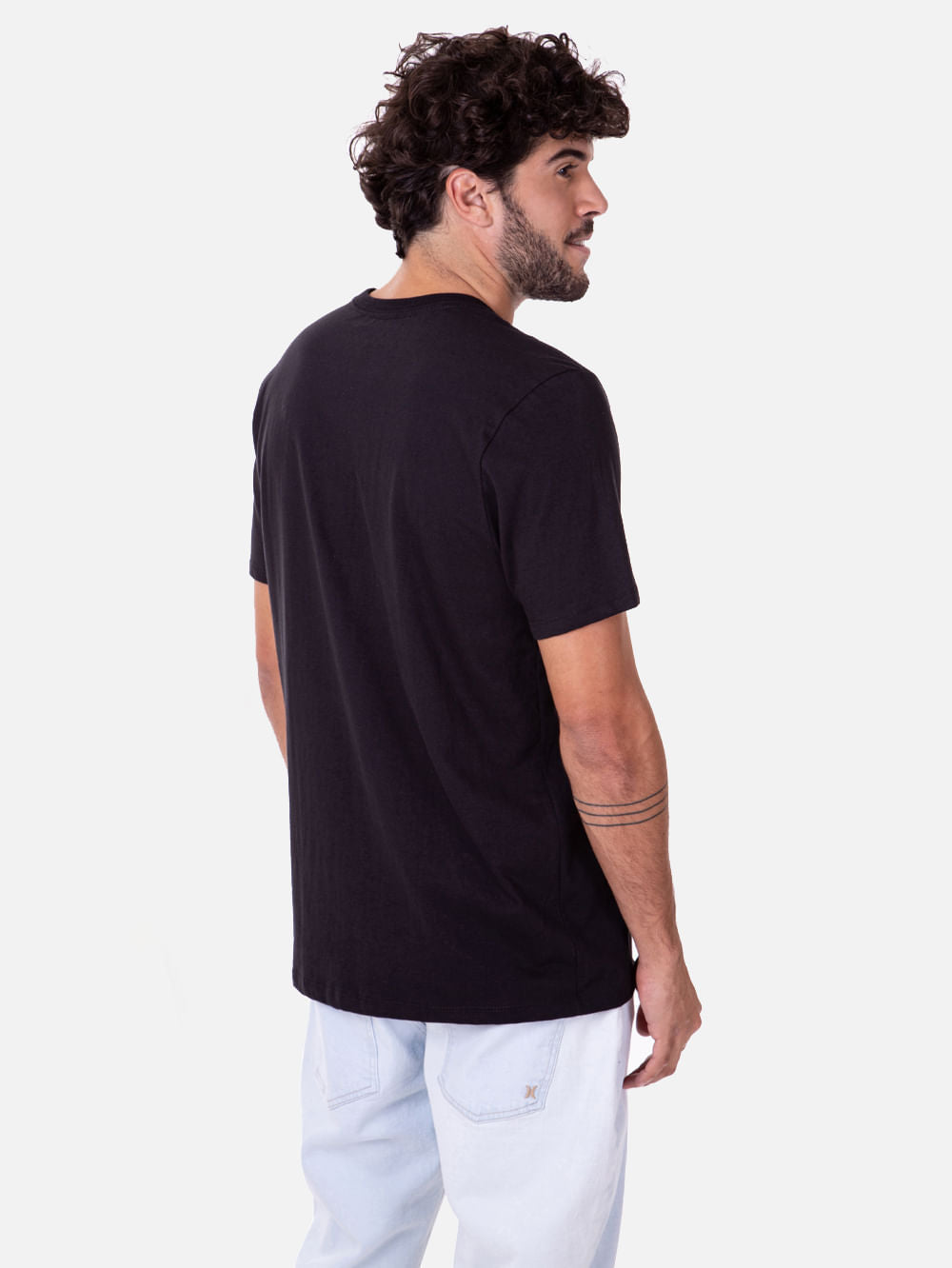 Camiseta Hurley Wave Two Preta