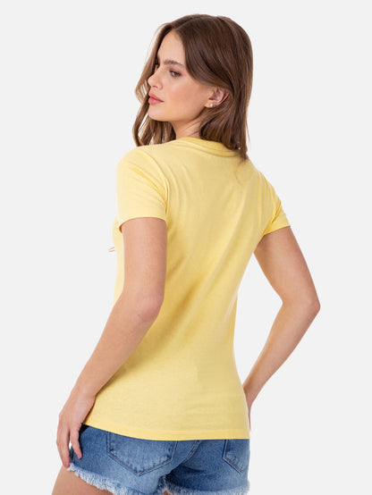 Camiseta Hurley One&Only Amarelo Mescla
