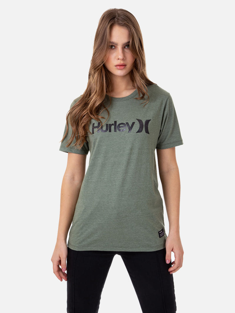 Camiseta Hurley Transfer Mescla Verde