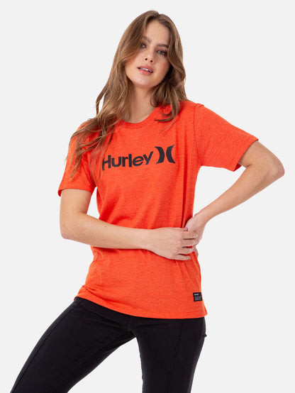 Camiseta Hurley Transfer Mescla Vermelho