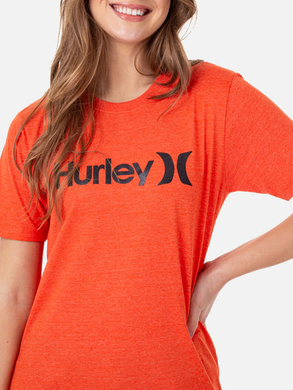 Camiseta Hurley Transfer Mescla Vermelho