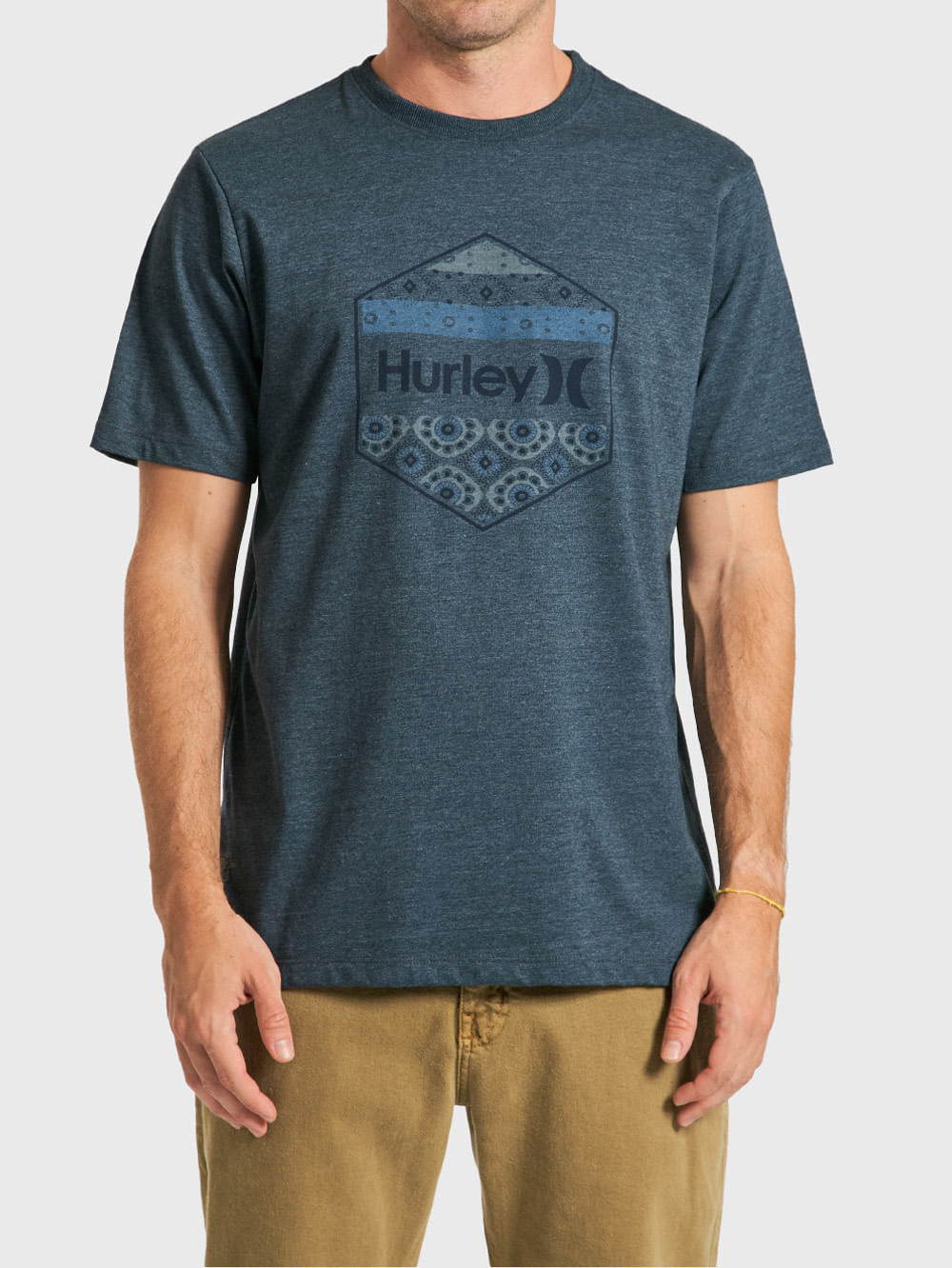 Camiseta Hurley Redstone Azul Marinho