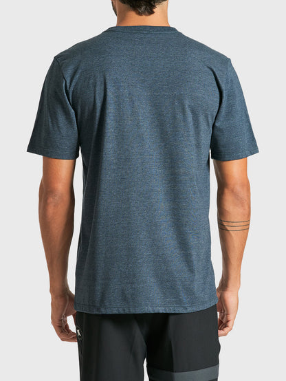 Camiseta Hurley O&O Mescla Marinho