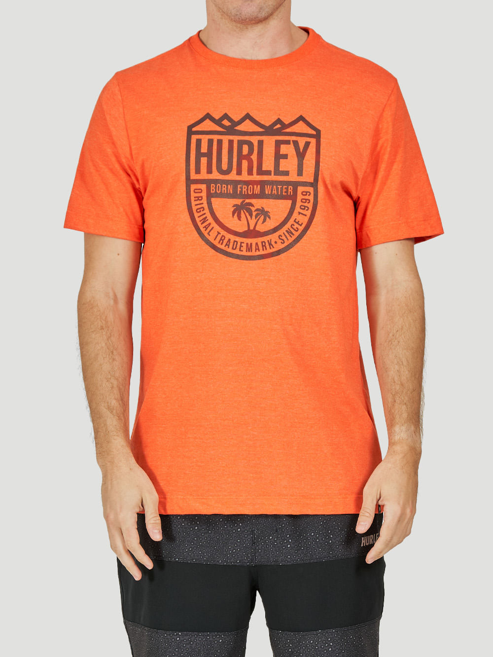 Camiseta Hurley Vintage Surf Laranja