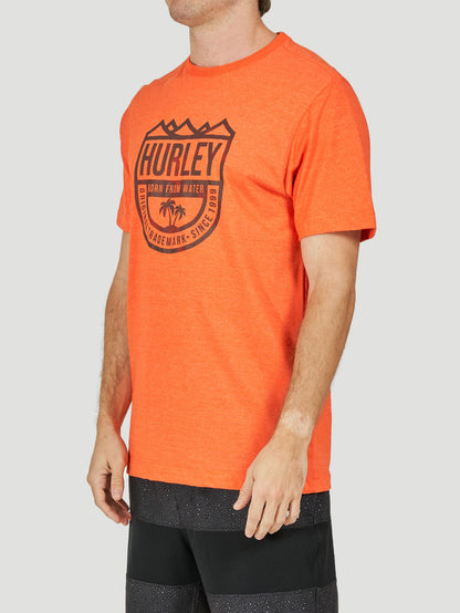 Camiseta Hurley Vintage Surf Laranja