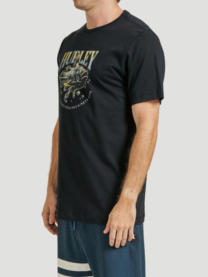 Camiseta Hurley Celant Preto