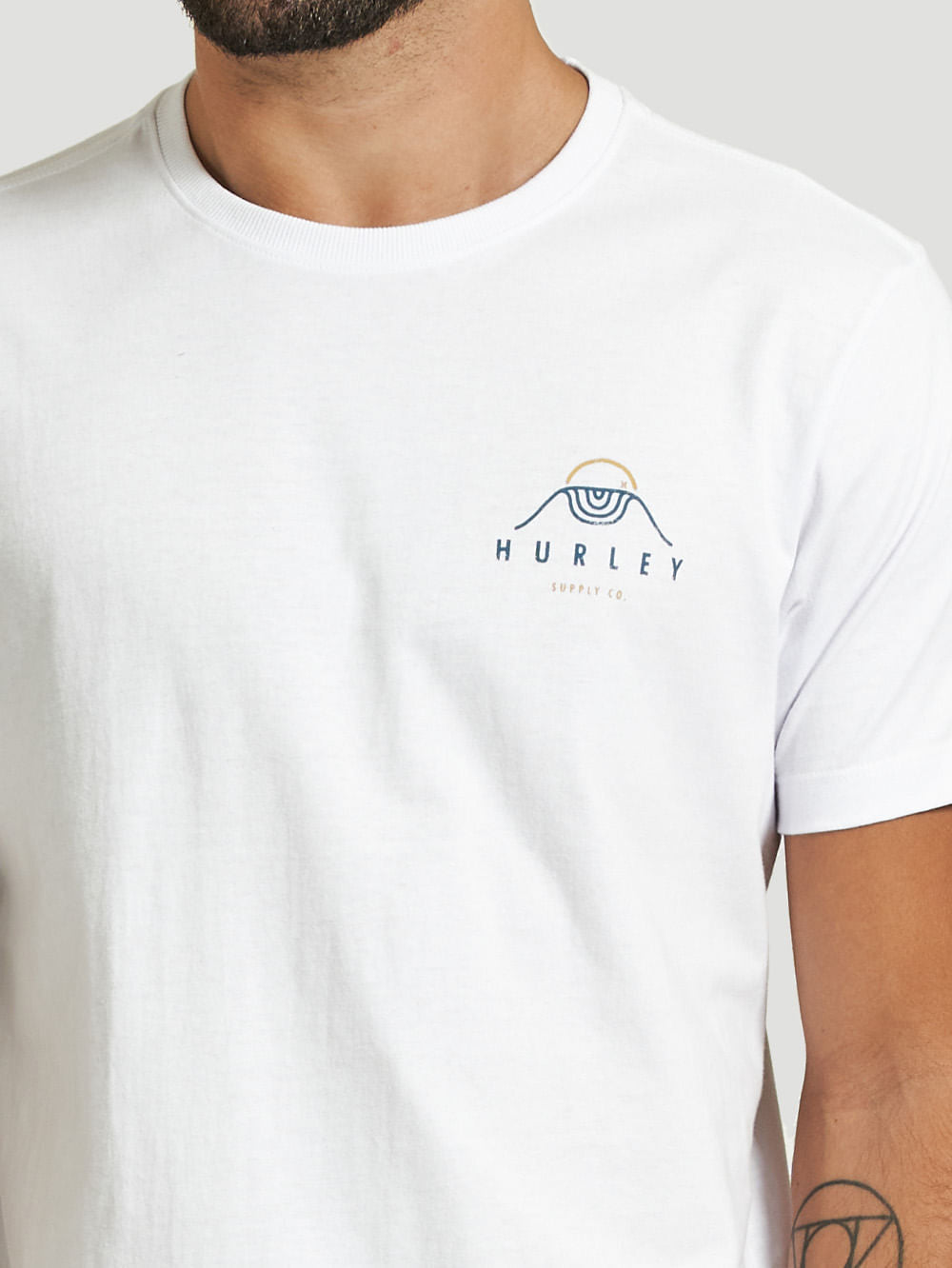 Camiseta Hurley Supply Branco