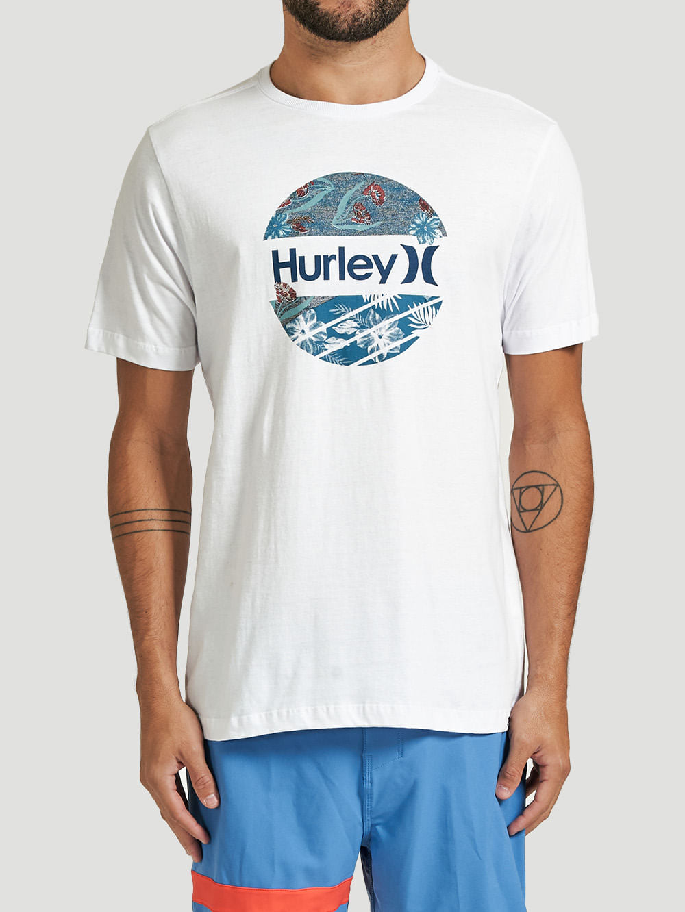 Camiseta Hurley Garden Branco