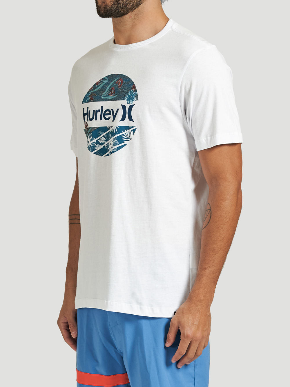 Camiseta Hurley Garden Branco