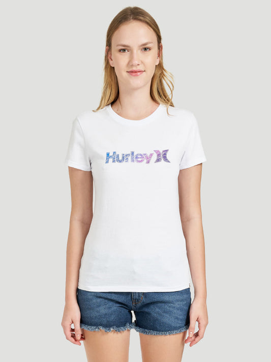 Camiseta Hurley Doodle Branca