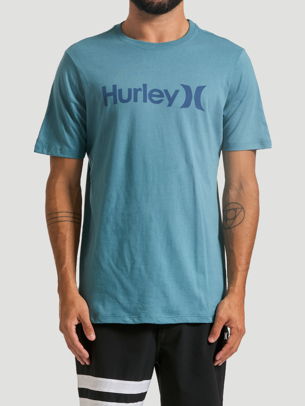 Camiseta Hurley O&O Solid Azul