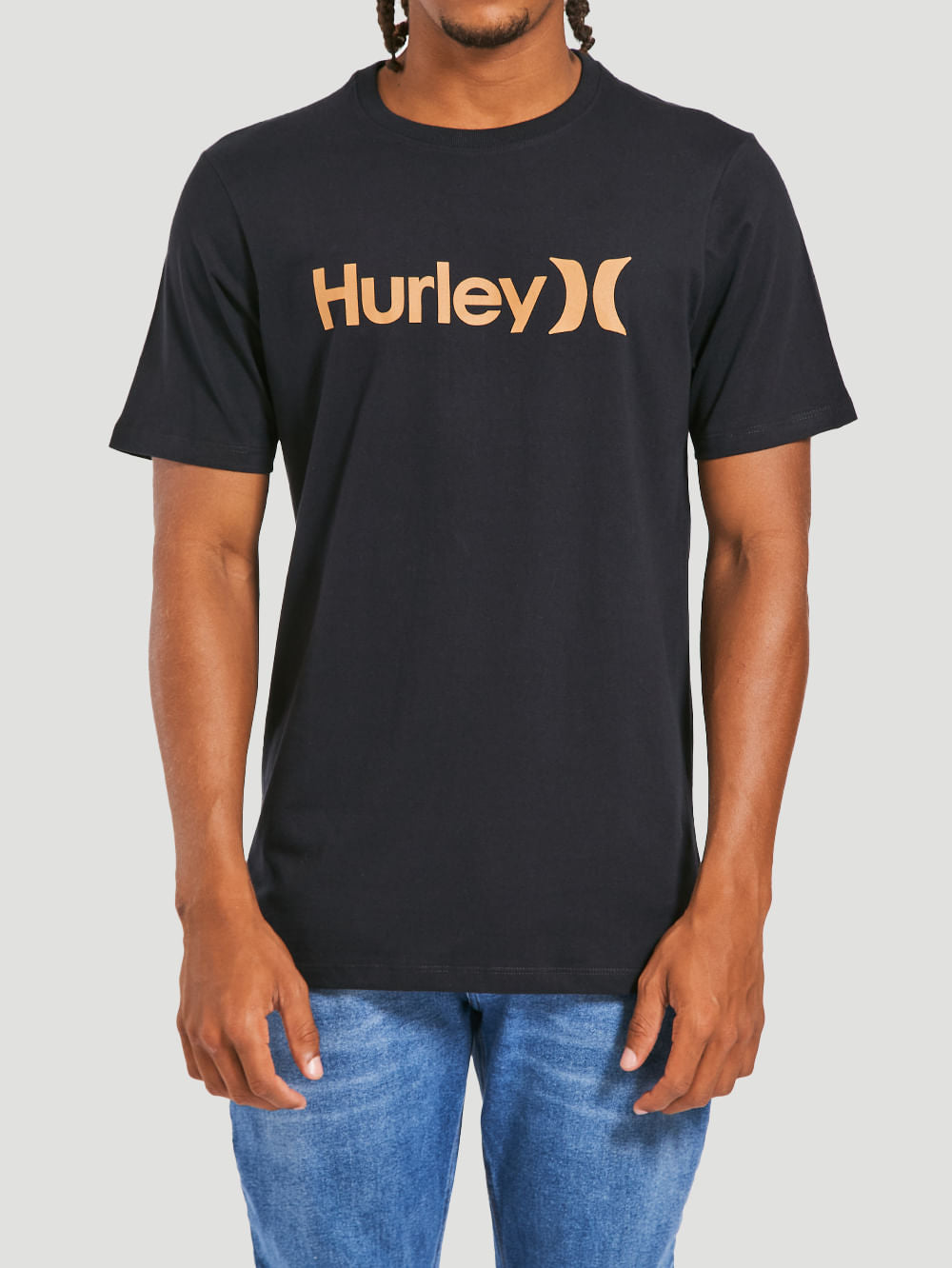 Camiseta Hurley O&O Solid Preto