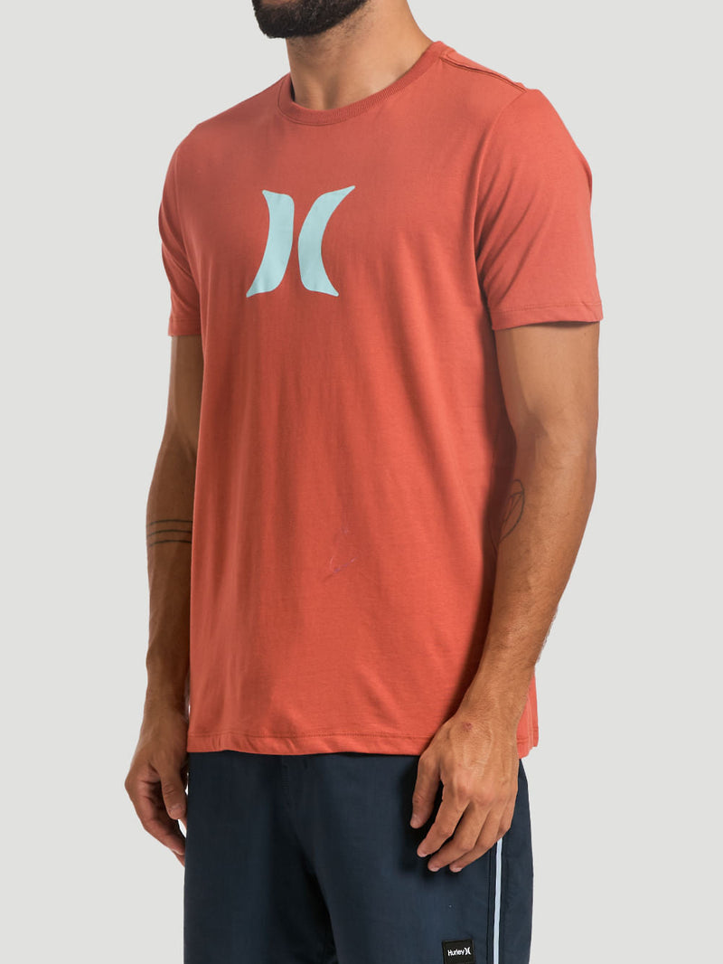 Camiseta Hurley Icon Goiaba