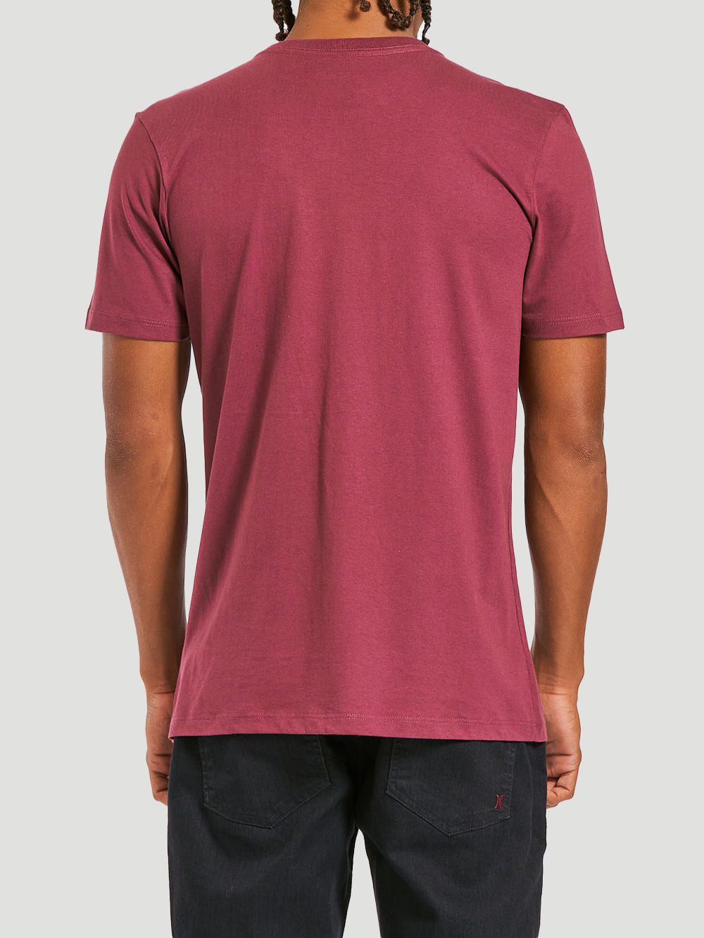 Camiseta Hurley O&O Icon Vinho