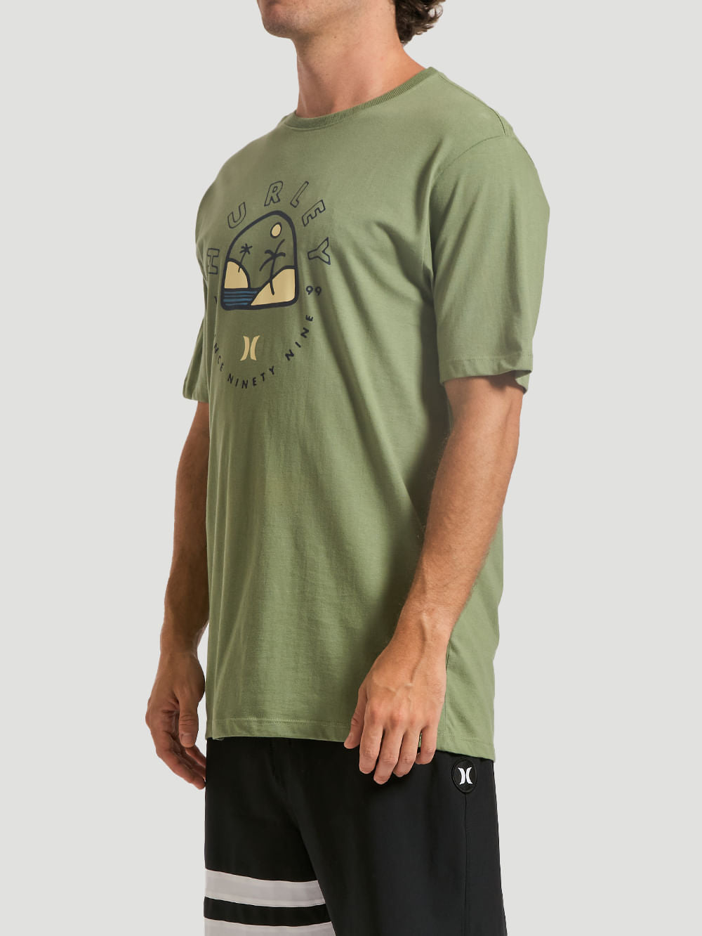 Camiseta Hurley Focus Militar