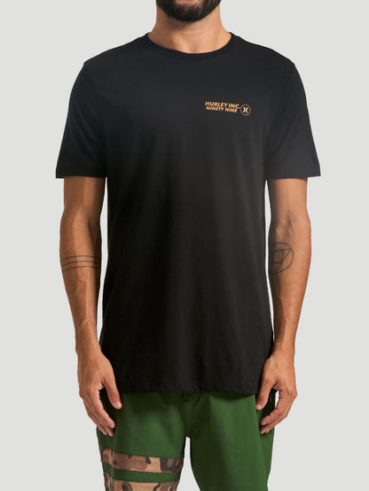 Camiseta Hurley Ninety Preta