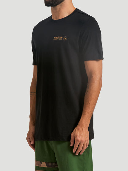 Camiseta Hurley Ninety Preta