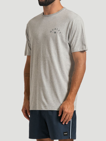 Camiseta Hurley Sunny Day Mescla Cinza