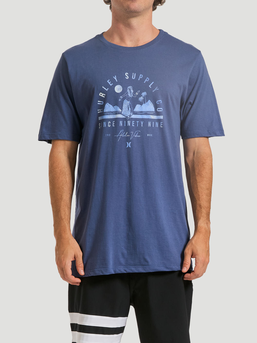 Camiseta Hurley Vibes Azul