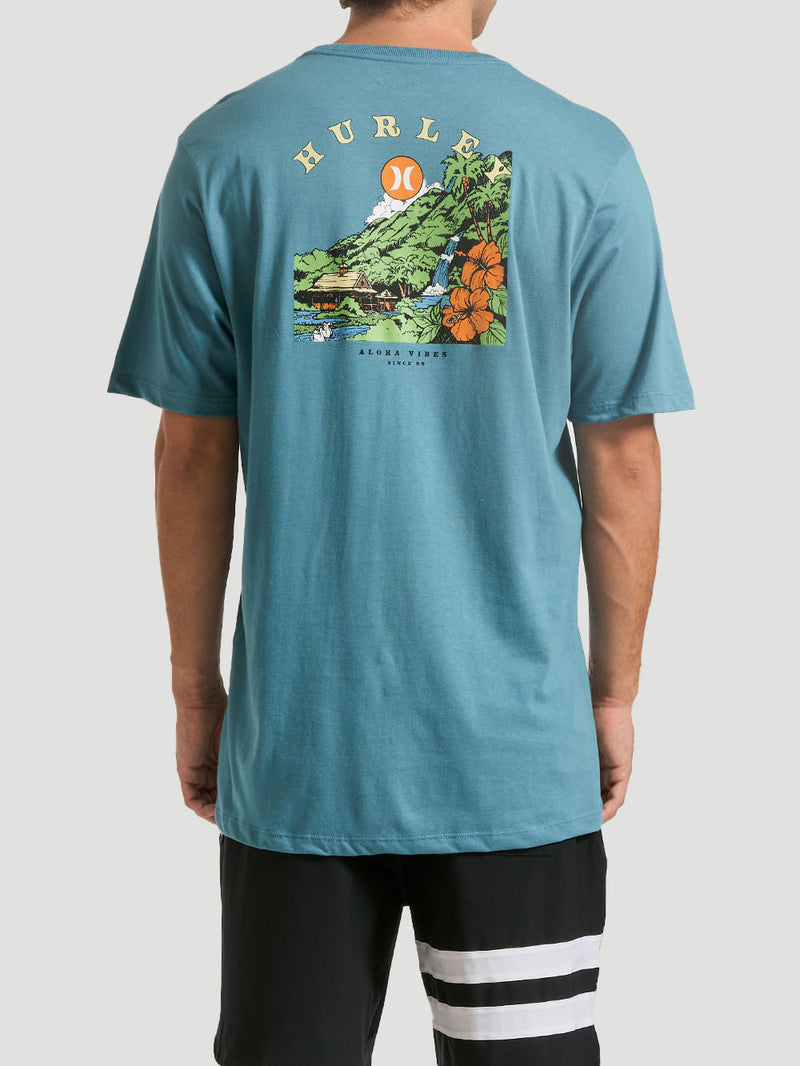 Camiseta Hurley Florest Azul