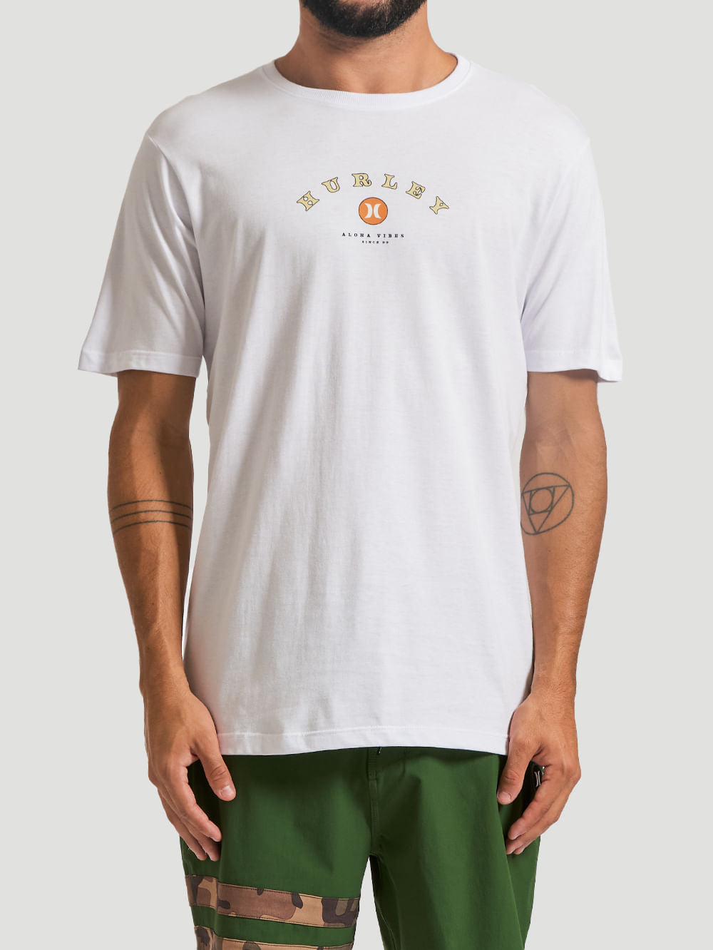 Camiseta Hurley Florest Branca