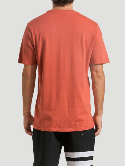 Camiseta Hurley Sketch Goiaba