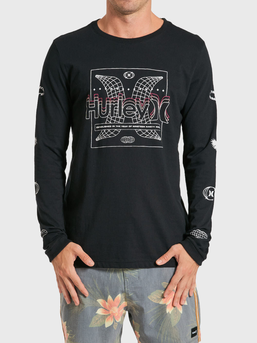 Camiseta Hurley Future Preta